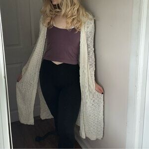 Small En Créme off white cardigan